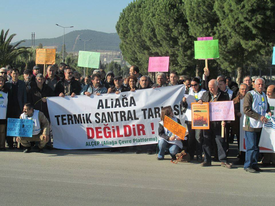 Aliağa’da Eylem Var