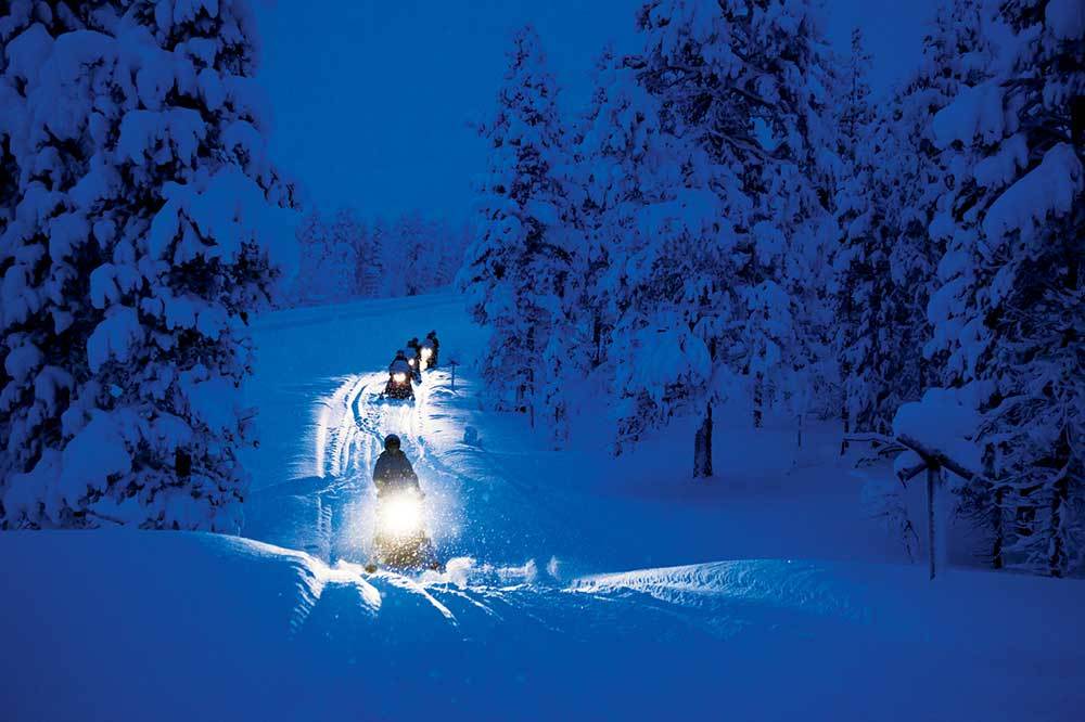 Finlandiya Laponya'sı, Soğuk Düşün Ortasında