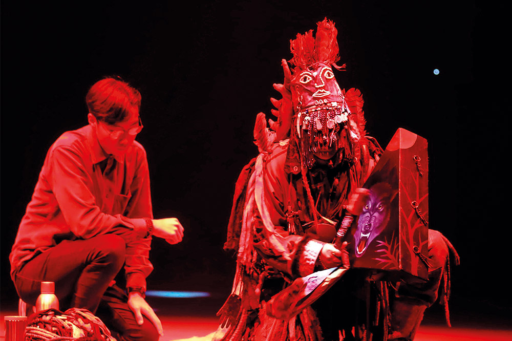 Moğol Şaman Antep'te