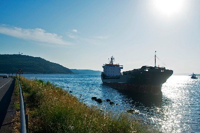 Çanakkale Boğazı'nda Amonyum Sülfat Yüklü Gemi Karaya Oturdu
