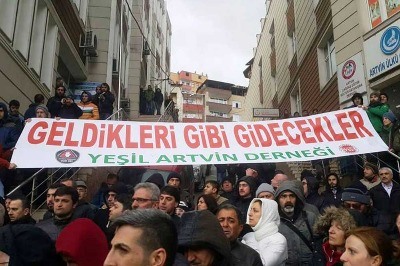 Cerattepe’deki Maden Çalışması Durdu