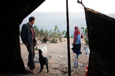 Keçi sürüleriyle göçebe hayat...