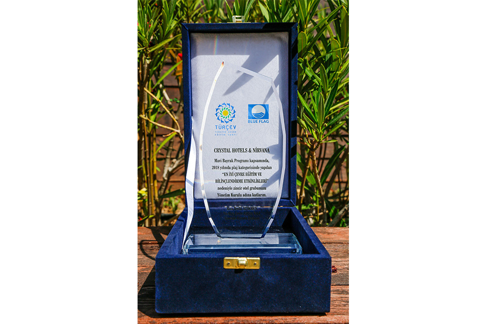 TURÇEV Ödülü Crystal Otelleri’ne