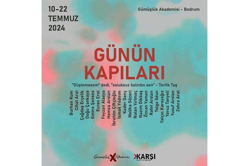 Günün Kapıları Sergisi Gümüşlük Akademisi’nde 4