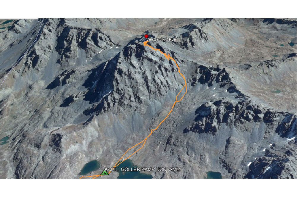 Ver&ccedil;enik Zirvesi'ne Kış Tırmanışı 7